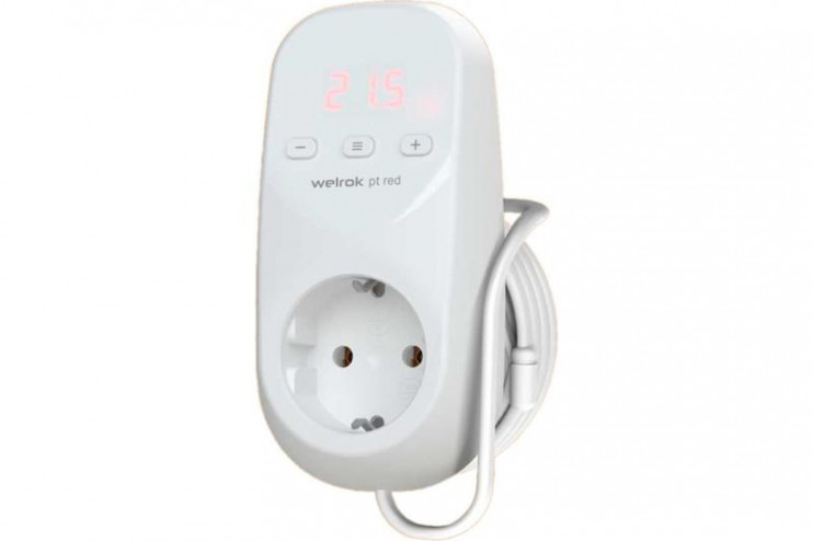 Терморегулятор pt 2m red Welrok 4660251140427