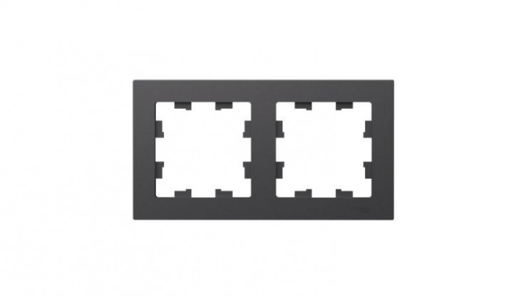 Рамка 2-пост. AtlasDesign универс. базальт SE ATN001402