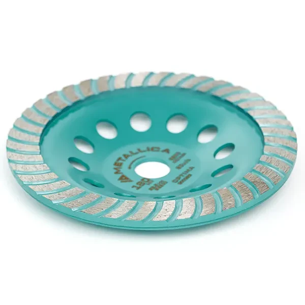 Чашка турбо METALLICA Optima 180 x 22,2мм по бетону купить цена ТД АЛЬФА