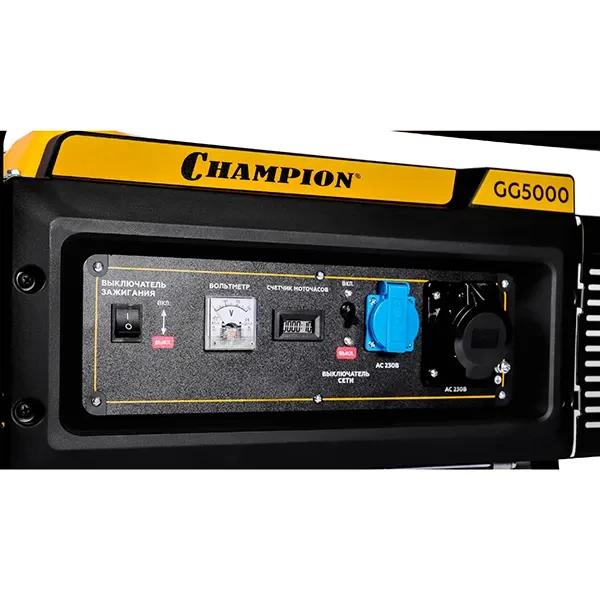 Бензиновый генератор CHAMPION GG5000 5.5кВт тд альфа