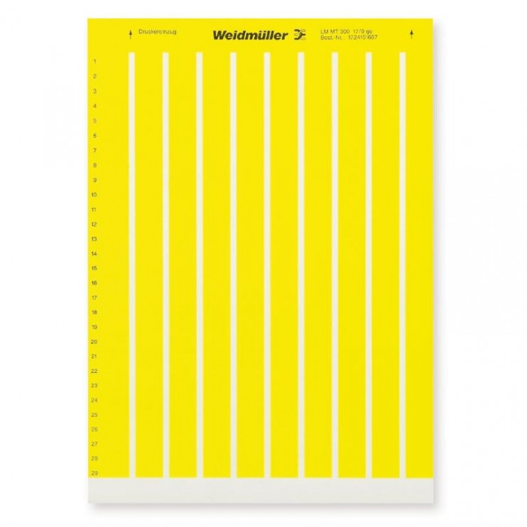 Маркировка LM MT300 17/9 GE Weidmueller 1724151687