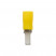 Наконечник изол. штыревой плоский 2.5-6кв.мм А=3.9мм В=9мм желт. (уп.50шт) DKC 2C11CP