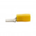 Наконечник изол. штыревой плоский 2.5-6кв.мм А=3.9мм В=9мм желт. (уп.50шт) DKC 2C11CP