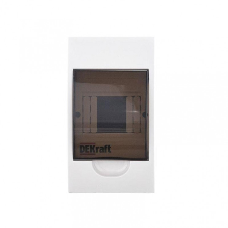 Корпус навесной ЩРН-П-4 20х11х9 4мод.IP41 пластик. DEKraft 31008DEK