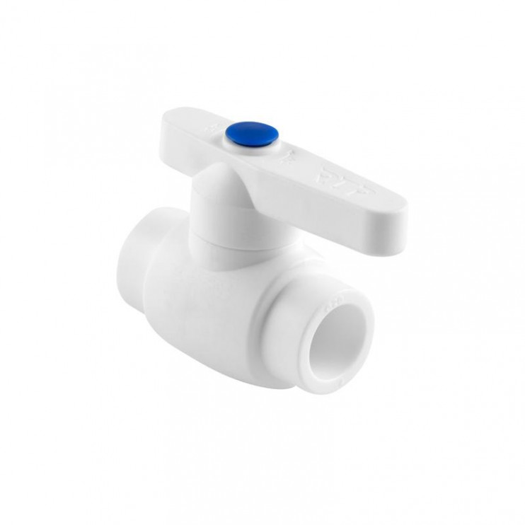 Кран шаровой стандартный проход PPR 25 бел. RTP 25958