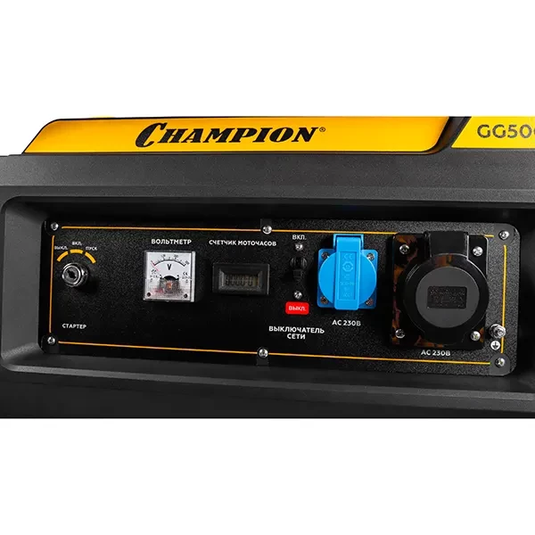 CHAMPION GG5000EW характеристики тд альфа