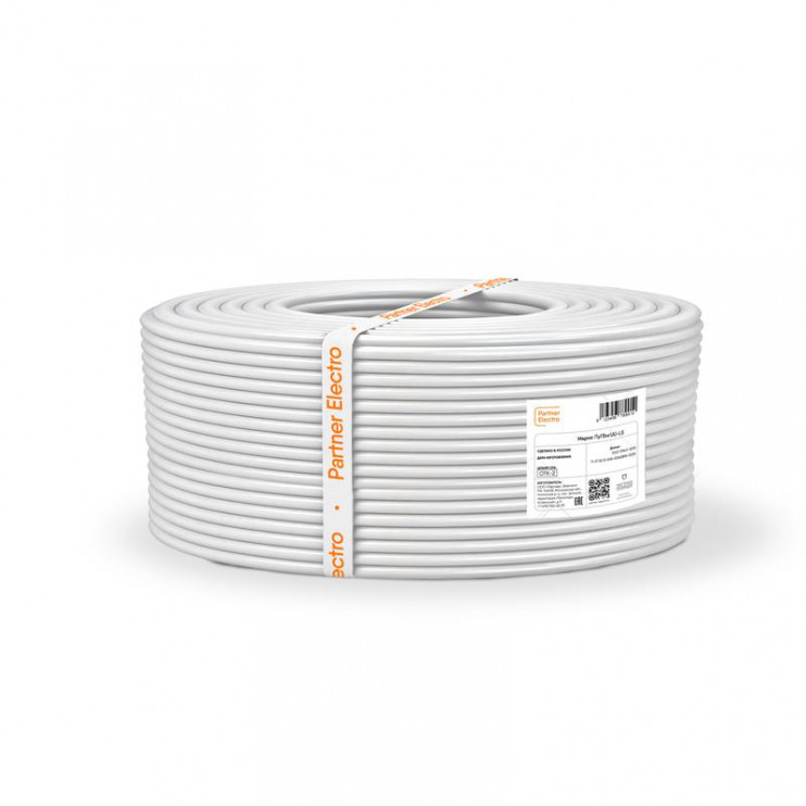 Провод ПуГВнг(А)-LS 1х4 450/750В Б (уп.100м) ПАРТНЕР ЭЛЕКТРО ЦБ-00019850