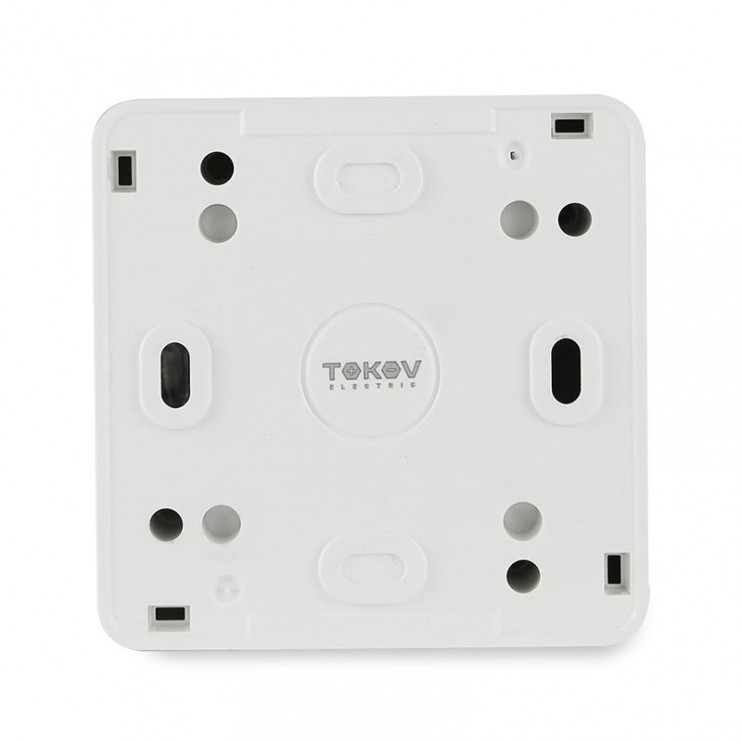 Кнопка звонка ОП Nix 10А IP54 250В бел. TOKOV ELECTRIC TKE-NX-DB-C01-IP54