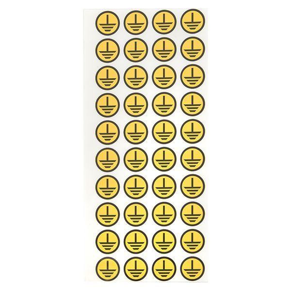 Знак "Земля" круглый d20мм EKF an-1-04