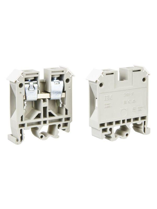 Зажим наборный ЗНИ-16кв.мм (JXB100A) сер. IEK YZN10-016-K03