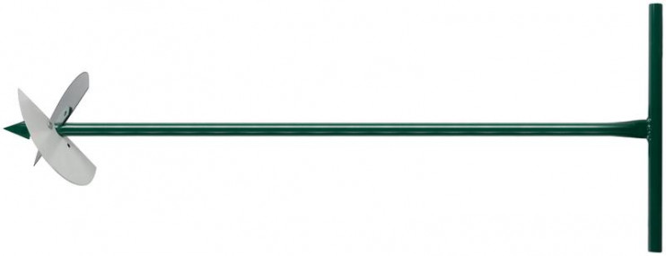 Бур садовый L1000мм 2 насадки 150мм и 200мм КУРС 77241