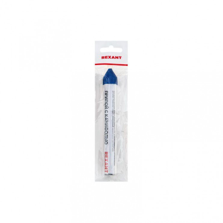 Припой с канифолью 20гр. d1.0мм (Sn60 Pb40 Flux 2.2%) REXANT 09-3103