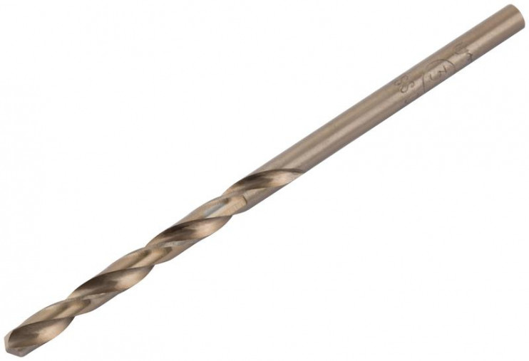 Набор сверл по металлу Profi 3.1х65мм с кобальтом 5проц. (уп.2шт) Cutop 48-363