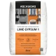 Lime Gypsum 1 ROCKGIDRO известковая штукатурка 25кг