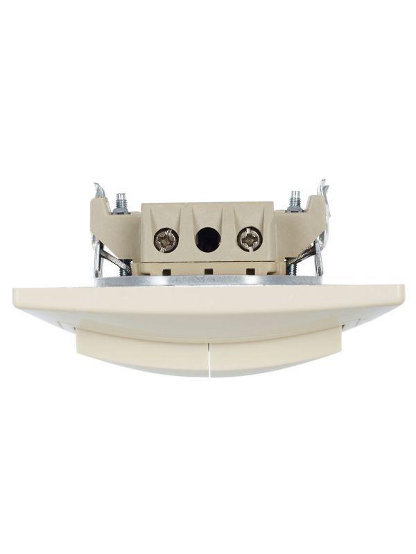 Выключатель 2-кл. СП Кварта 10А IP20 ВС10-2-0-ККм крем. IEK EVK20-K33-10-DM