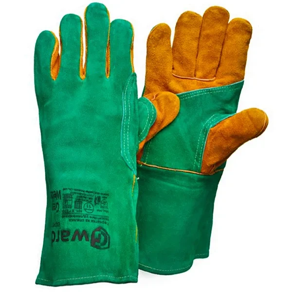 Краги GWARD Green Welder с подкладом для сварки 11 (XXL)