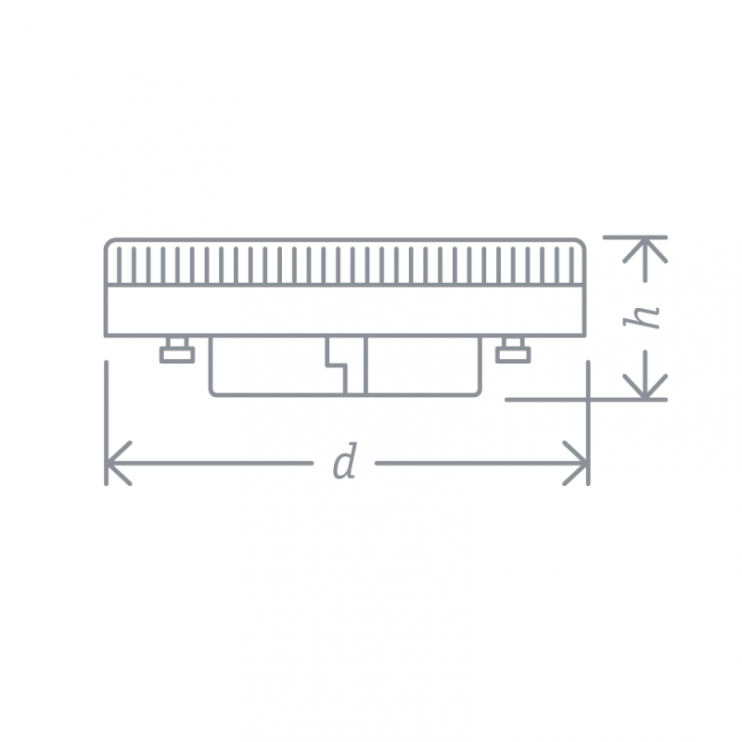Лампа светодиодная 94 248 NLL-GX53-6-230-4K 6Вт таблетка 4000К нейтр. бел. GX53 460лм 220-240В Navigator 94248