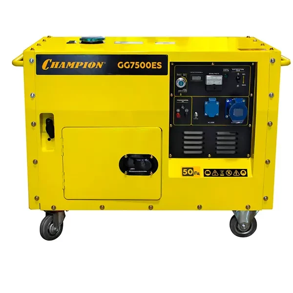 GG7500ES CHAMPION Бензиновый генератор характеристики тд АЛЬФА