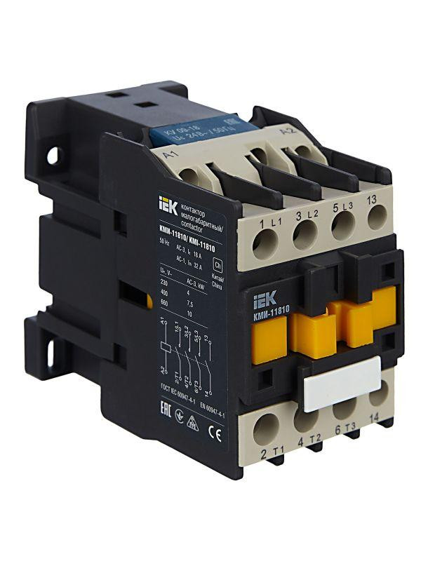 Контактор КМИ-11810 18А 24В/АС3 1НО KARAT IEK KKM11-018-024-10