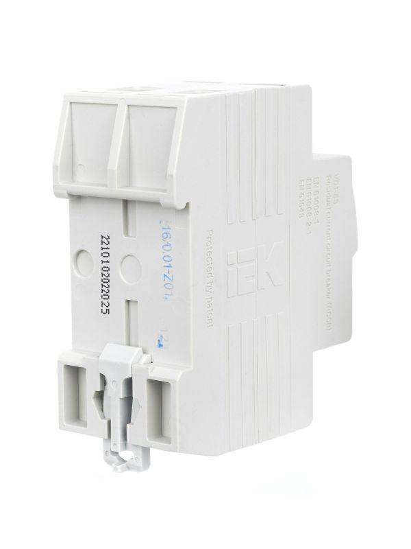 Выключатель дифференциального тока (УЗО) 2п 25А 10мА тип AC ВД1-63 KARAT IEK MDV10-2-025-010