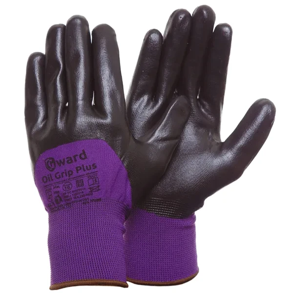 Перчатки GWARD Oil Grip Plus нейлоновые с глубоким покрытием 10 (XL)