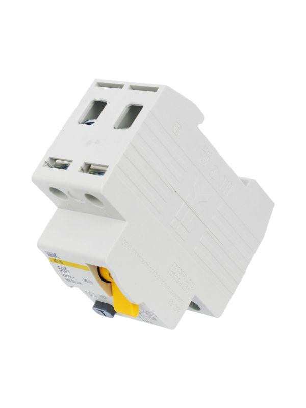 Выключатель дифференциального тока (УЗО) 2п 50А 30мА тип AC ВД1-63 KARAT IEK MDV10-2-050-030