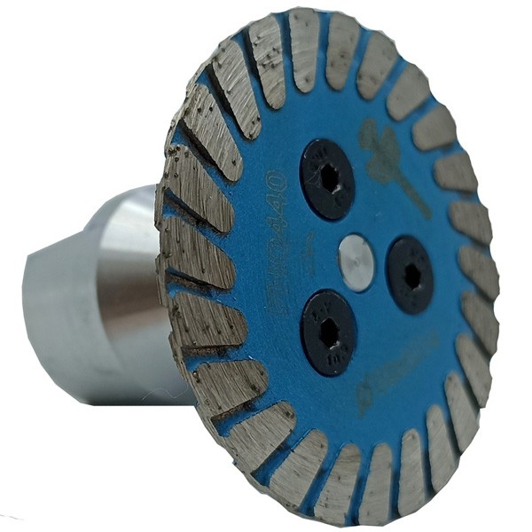 Flange Turbo ⌀50мм TRIO-DIAMOND диск алмазный отрезной с фланцем для УШМ