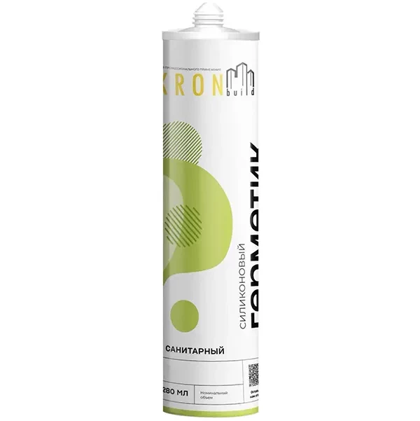 Герметик санитарный KRONBUILD 280мл бесцветный купить ТД АЛЬФА