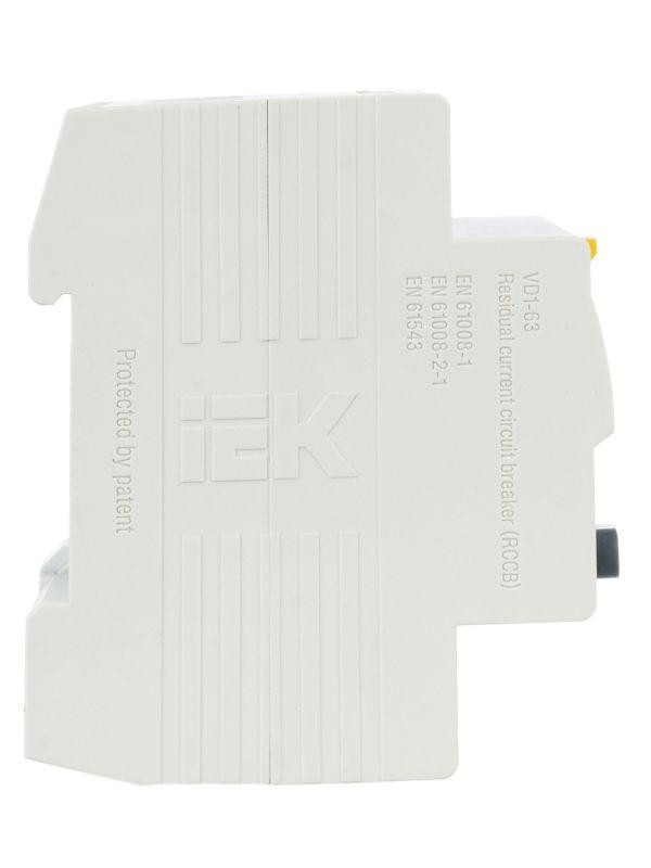 Выключатель дифференциального тока (УЗО) 4п 25А 300мА тип AC ВД1-63 KARAT IEK MDV10-4-025-300