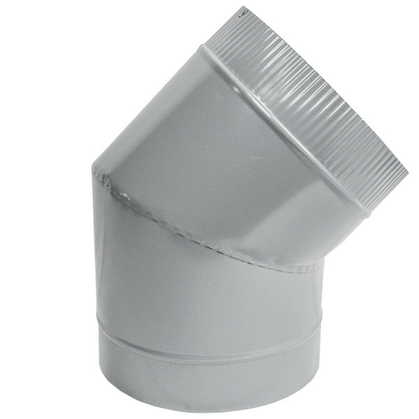 Колено Ø150мм 0.5мм водосточной трубы ZN