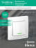 Выключатель 1-кл. СП Blanca 10А IP20 (сх. 1) 250В с подсветкой бел. SE BLNVS010111