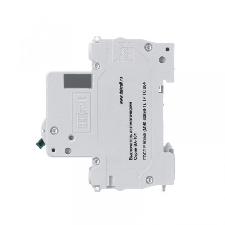 Выключатель автоматический модульный 1п C 50А 4.5кА ВА-101 DEKraft 11059DEK