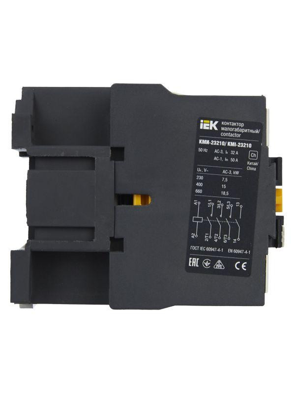 Контактор КМИ-23210 32А 230В/АС3 1НО KARAT IEK KKM21-032-230-10