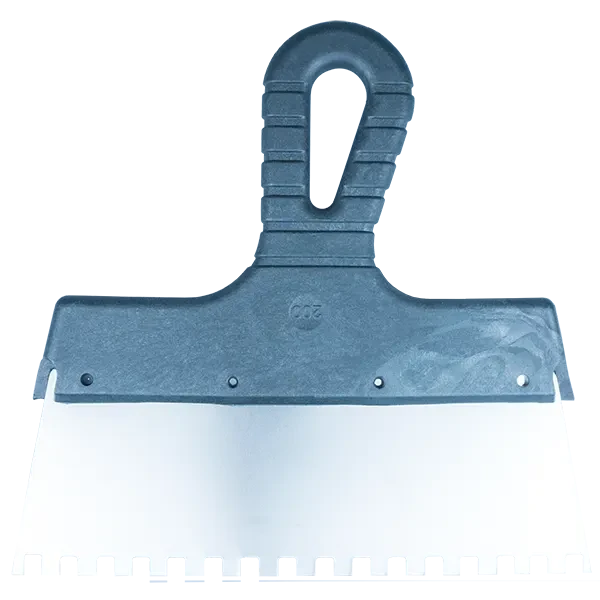 Шпатель зубчатый 200мм 6x6мм Стандарт купить цена ТД АЛЬФА