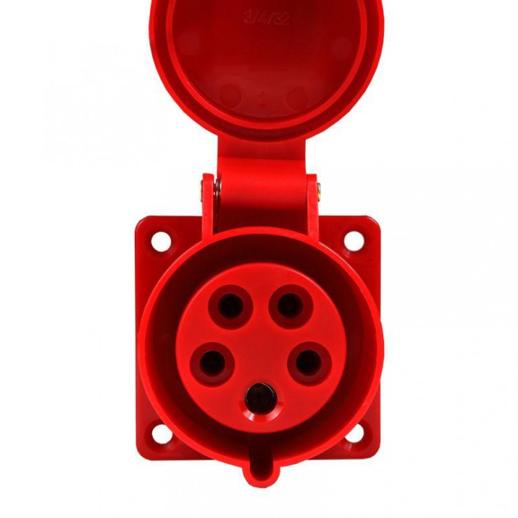 Розетка фланцевая 315 16А 380AC 3P+PE+N 6ч IP44 КЭАЗ 222759