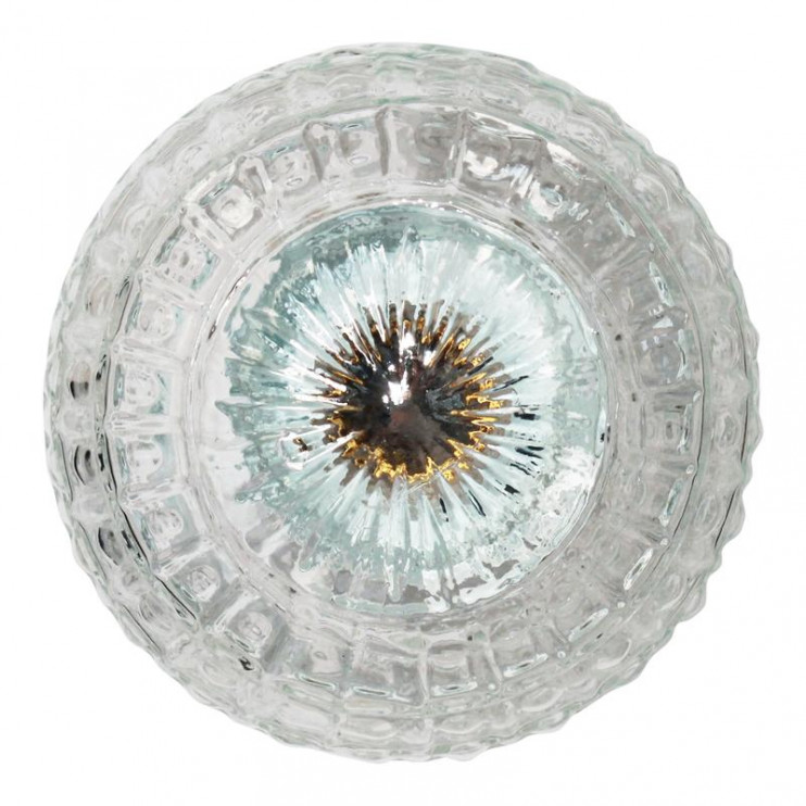 Светильник НББ 64-60-080 "Гранат" d150 1х60Вт E27 IP20 прозр./корпус прямой бел. Элетех 1005100178