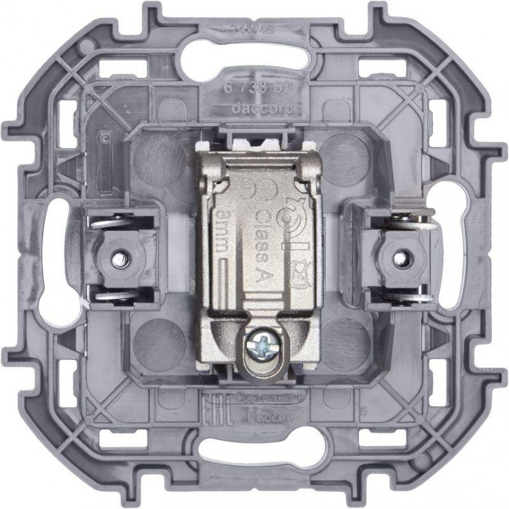 Розетка телевизионная проходная TV Inspiria 14дБ 5-862мГц механизм бел. Leg 673860