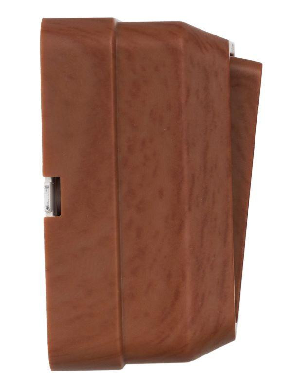 Выключатель 1-кл. ОП Октава 10А IP20 ВС20-1-1-ОД с индикацией дуб IEK EVO11-K04-10-DC