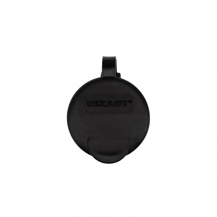 Розетка переносная влагозащ. с крышкой с/з 16А IP44 каучук Rexant 111-004