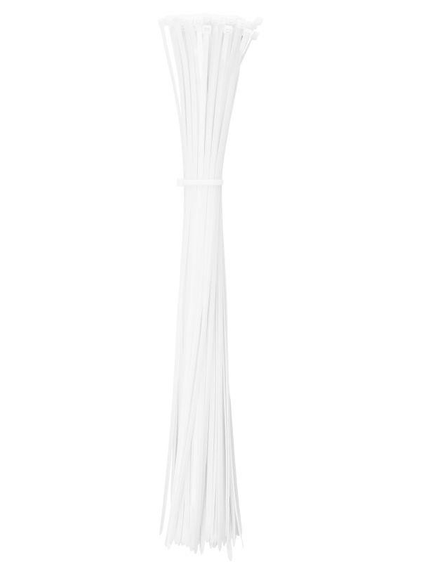 Хомут кабельный 4.8х500 нейл. бел. (уп.100шт) IEK UHH31-D048-500-100